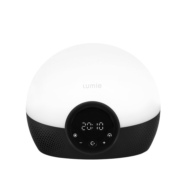 Lumie Glow Modern & Contemporary Digital Electric Alarm Tabletop Clock